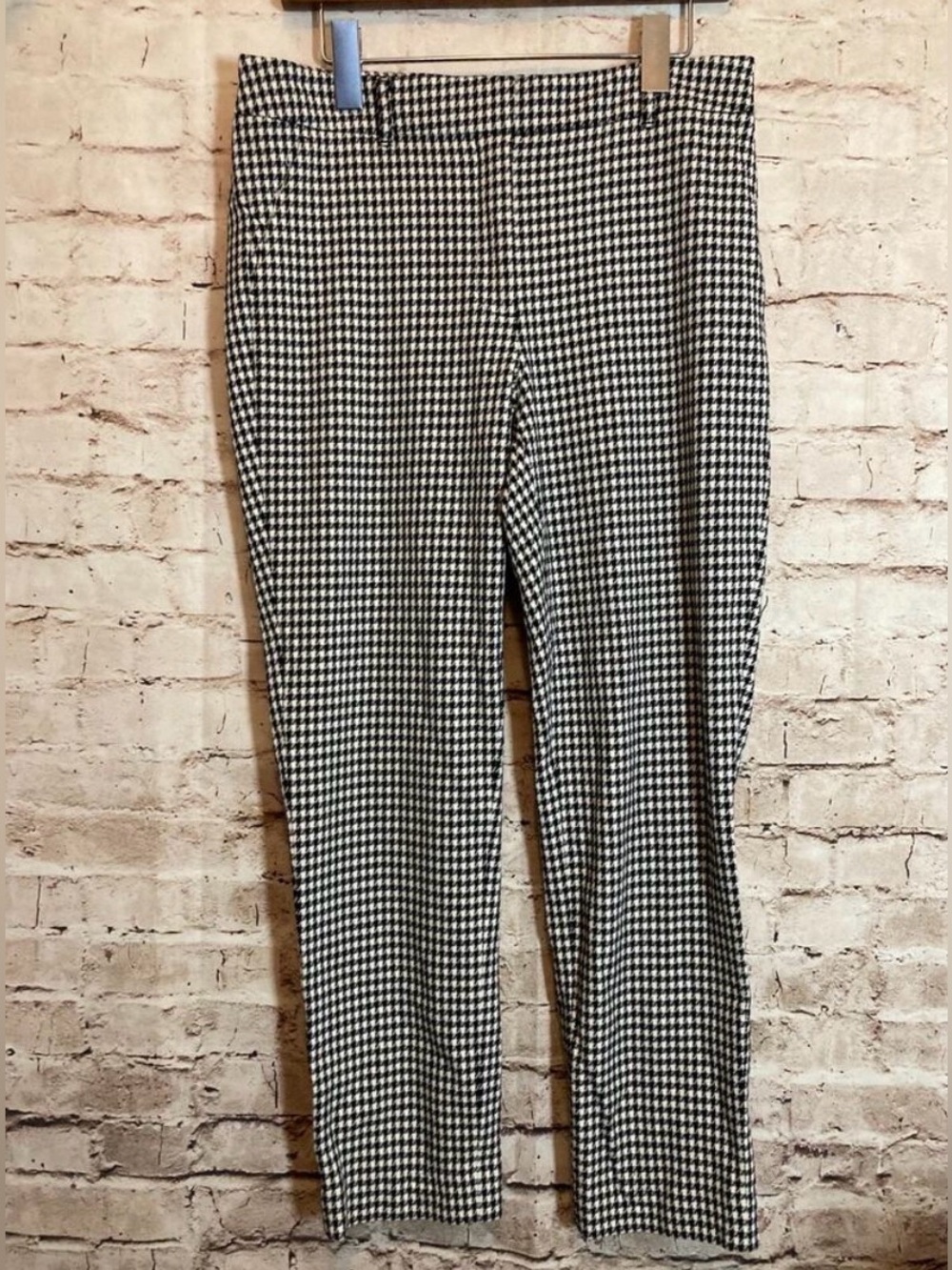 WHBM Houndstooth Elle Slim Ankle size 6